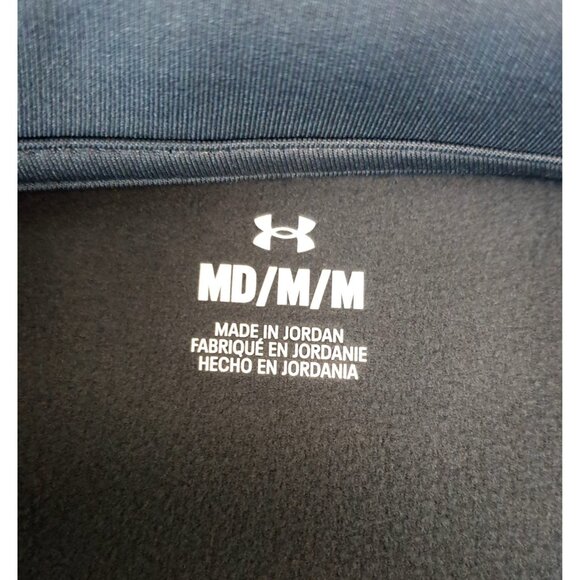 Under Armour Womens Pullover M Gray Tech Half-Zip Long Sleeve Runners Sporty - Picture 6 of 8